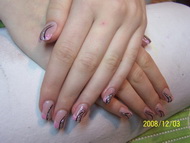 Best Nails - Combined nail decoration
